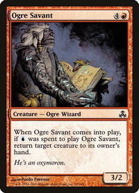 Ogre Savant - Guildpact (GPT) #70 - Common Magic: The Gathering Trading Card