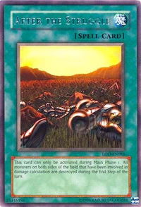 After the Struggle - Legacy of Darkness (Worldwide English) (LOD-EN) #LOD-EN086 - Rare YuGiOh Trading Card