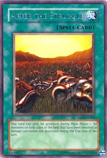 After the Struggle - Legacy of Darkness (Worldwide English) YuGiOh trading card