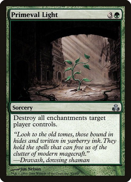 Primeval Light trading card from Guildpact Primeval Light - Guildpact Magic: The Gathering trading card