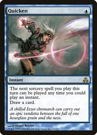 Quicken - Guildpact (GPT) #31 - Rare Magic: The Gathering Trading Card