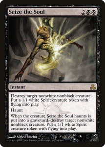 Seize the Soul - Guildpact (GPT) #61 - Rare Magic: The Gathering Trading Card