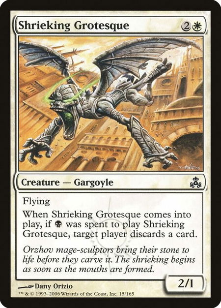 Shrieking Grotesque - Guildpact Magic: The Gathering trading card