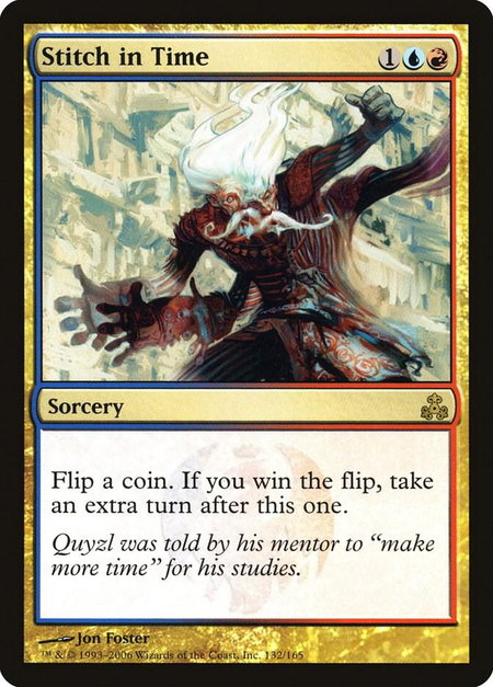 Stitch in Time - Guildpact Magic: The Gathering trading card