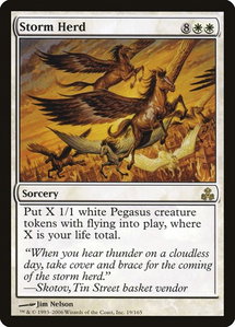 Storm Herd - Guildpact (GPT) #19 - Rare Magic: The Gathering Trading Card