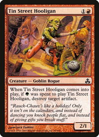 Tin Street Hooligan - Guildpact (GPT) #78 - Common Magic: The Gathering Trading Card