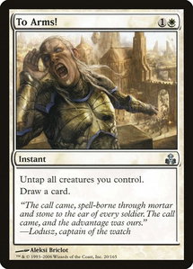 To Arms! - Guildpact (GPT) #20 - Uncommon Magic: The Gathering Trading Card