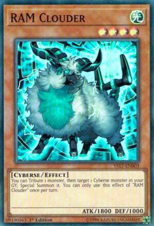 RAM Clouder - Starter Deck: Link Strike YuGiOh trading card