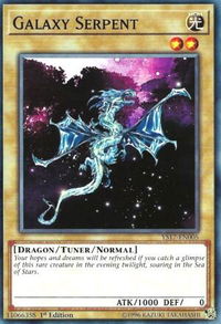 Galaxy Serpent - Starter Deck: Link Strike (YS17) #YS17-EN005 - Common / Short Print YuGiOh Trading Card