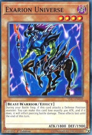 Exarion Universe trading card from Starter Deck: Link Strike Exarion Universe - Starter Deck: Link Strike YuGiOh trading card