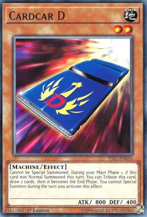 Cardcar D trading card from Starter Deck: Link Strike Cardcar D - Starter Deck: Link Strike YuGiOh trading card