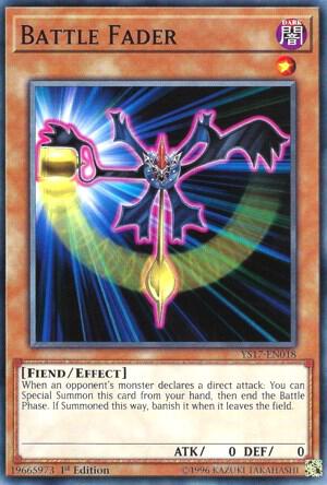 Battle Fader trading card from Starter Deck: Link Strike Battle Fader - Starter Deck: Link Strike YuGiOh trading card