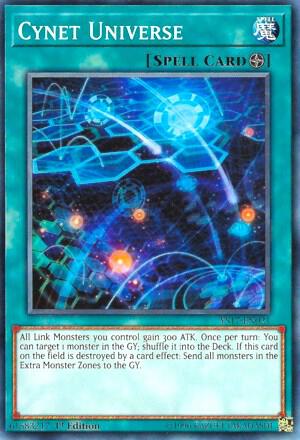 Cynet Universe - Starter Deck: Link Strike YuGiOh trading card