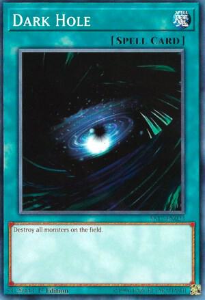 Dark Hole - Starter Deck: Link Strike YuGiOh trading card