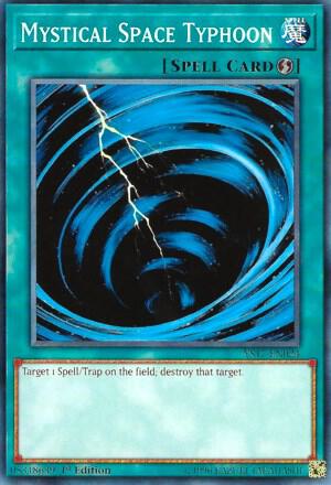 Mystical Space Typhoon trading card from Starter Deck: Link Strike Mystical Space Typhoon - Starter Deck: Link Strike YuGiOh trading card