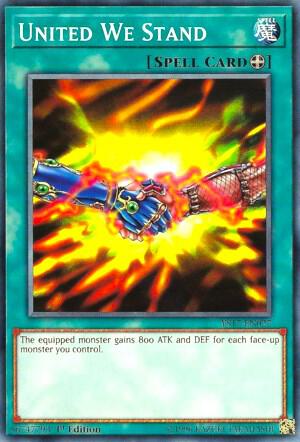 United We Stand - Starter Deck: Link Strike YuGiOh trading card