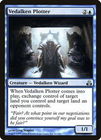Vedalken Plotter - Guildpact (GPT) #41 - Uncommon Magic: The Gathering Trading Card