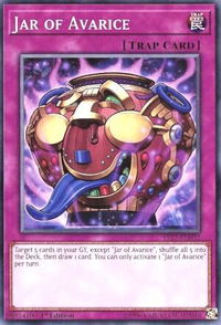 Jar of Avarice - Starter Deck: Link Strike (YS17) #YS17-EN032 - Common / Short Print YuGiOh Trading Card