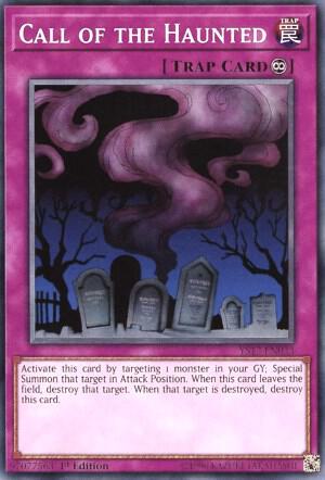 Call of the Haunted trading card from Starter Deck: Link Strike Call of the Haunted - Starter Deck: Link Strike YuGiOh trading card
