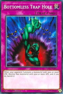 Bottomless Trap Hole - Starter Deck: Link Strike (YS17) #YS17-EN037 - Common / Short Print YuGiOh Trading Card