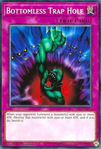 Bottomless Trap Hole - Starter Deck: Link Strike (YS17) #YS17-EN037 - Common / Short Print YuGiOh Trading Card