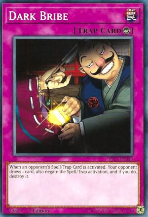 Dark Bribe trading card from Starter Deck: Link Strike Dark Bribe - Starter Deck: Link Strike YuGiOh trading card