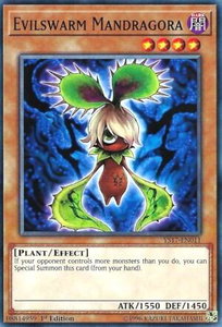 Evilswarm Mandragora - Starter Deck: Link Strike (YS17) #YS17-EN011 - Common / Short Print YuGiOh Trading Card