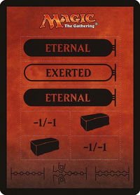 Punch Card Token - Hour of Devastation (HOU) #13 - Token Magic: The Gathering Trading Card