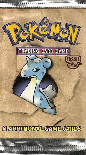 Fossil Booster Pack [Unlimited Edition] - Fossil Pokémon trading card