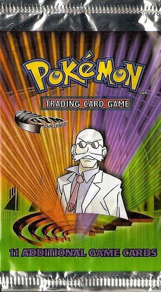 Gym Challenge Booster Pack [Unlimited Edition] - Gym Challenge Pokémon trading card