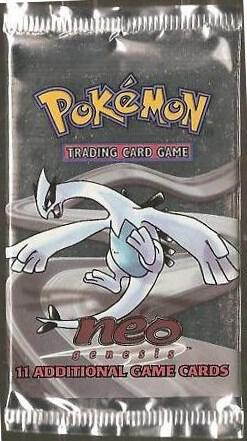 Neo Genesis Booster Pack [Unlimited Edition] - Neo Genesis Pokémon trading card
