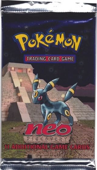 Neo Discovery Booster Pack [Unlimited Edition] - Neo Discovery Pokémon trading card