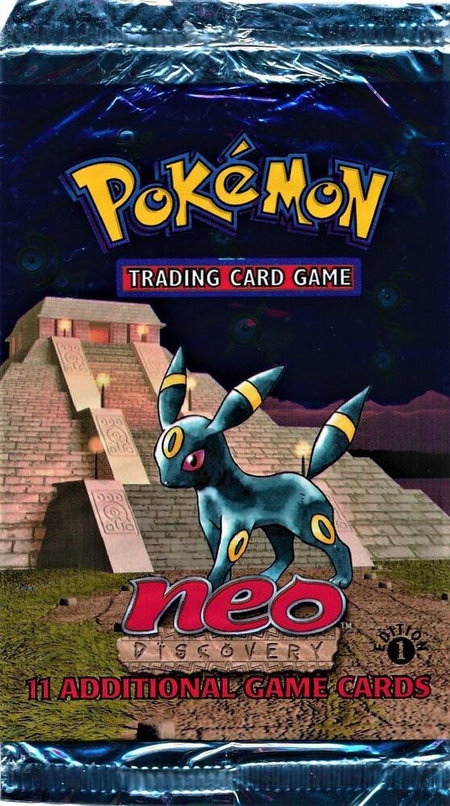 Neo Discovery Booster Pack [1st Edition] - Neo Discovery Pokémon trading card