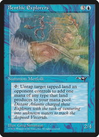 Benthic Explorers - Alliances (ALL) #24b - Common Magic: The Gathering Trading Card