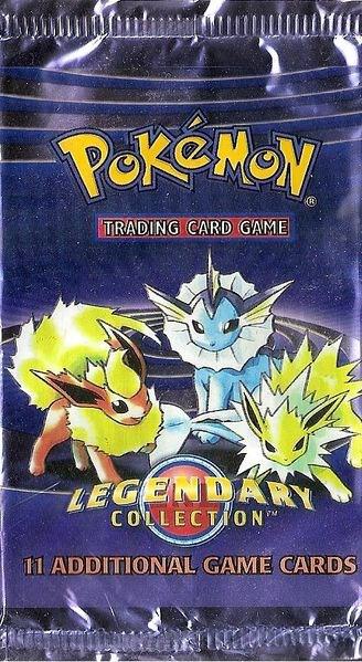 Legendary Collection Booster Pack trading card from Legendary Collection Legendary Collection Booster Pack - Legendary Collection Pokémon trading card