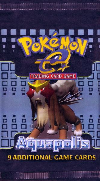 Aquapolis Booster Pack trading card from Aquapolis Aquapolis Booster Pack - Aquapolis Pokémon trading card