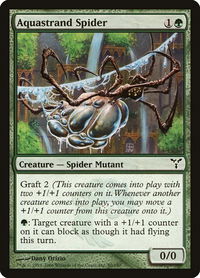 Aquastrand Spider - Dissension (DIS) #80 - Common Magic: The Gathering Trading Card