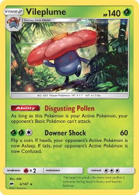 Vileplume - SM - Burning Shadows (SM03) #6/147 - Holo Rare Pokémon Trading Card