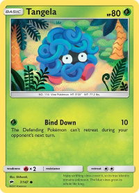 Tangela - SM - Burning Shadows (SM03) #7/147 - Common Pokémon Trading Card