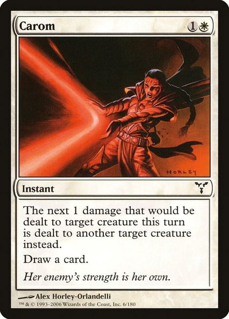 Carom - Dissension Magic: The Gathering trading card
