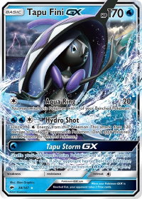 Tapu Fini GX - SM - Burning Shadows (SM03) #39/147 - Ultra Rare Pokémon Trading Card