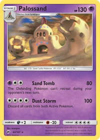 Palossand - SM - Burning Shadows (SM03) #62/147 - Holo Rare Pokémon Trading Card