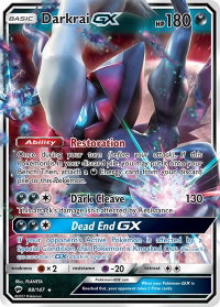 Darkrai GX - SM - Burning Shadows (SM03) #88/147 - Ultra Rare Pokémon Trading Card