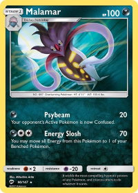 Malamar - SM - Burning Shadows (SM03) #90/147 - Rare Pokémon Trading Card