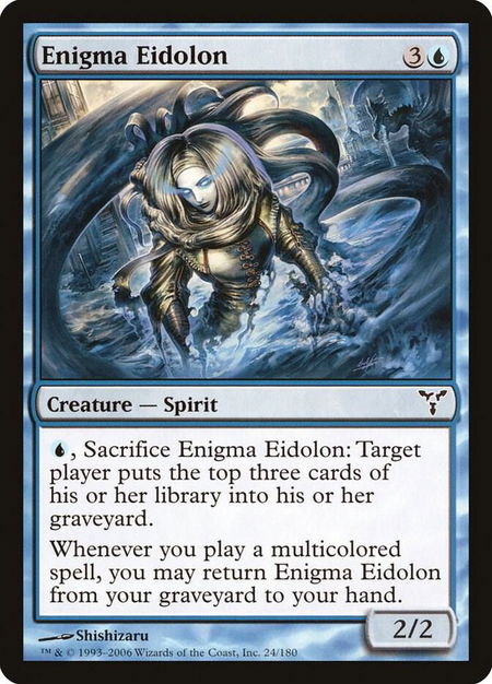 Enigma Eidolon - Dissension Magic: The Gathering trading card