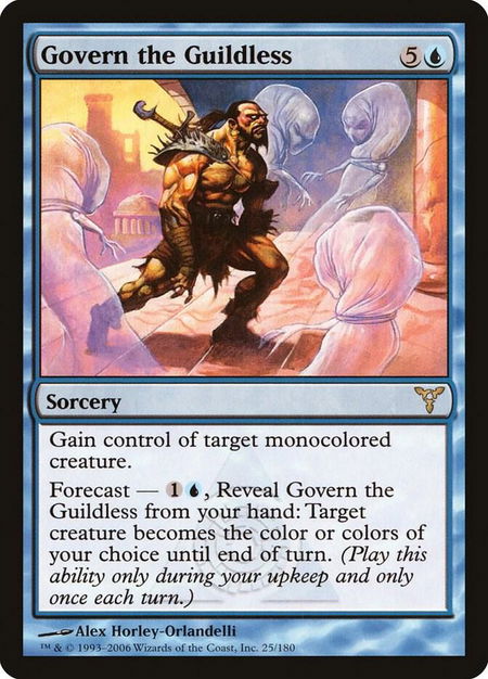 Govern the Guildless - Dissension Magic: The Gathering trading card