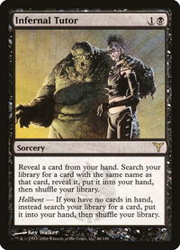 Infernal Tutor - Dissension (DIS) #46 - Rare Magic: The Gathering Trading Card