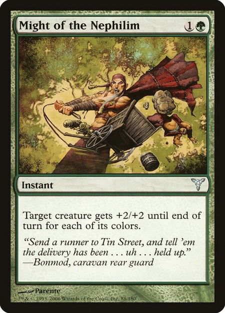 Might of the Nephilim - Dissension Magic: The Gathering trading card