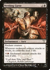 Nettling Curse - Dissension (DIS) #48 - Common Magic: The Gathering Trading Card