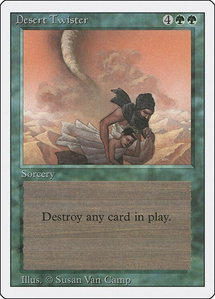 Desert Twister - Revised Edition (3ED) #null - Uncommon Magic: The Gathering Trading Card